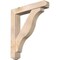Ekena Millwork Funston Craftsman Smooth Bracket w/ Offset Brace, Douglas Fir, 7 1/2"W x 42"D x 48"H BKT0806X42X48FST04SDF - alternate 1